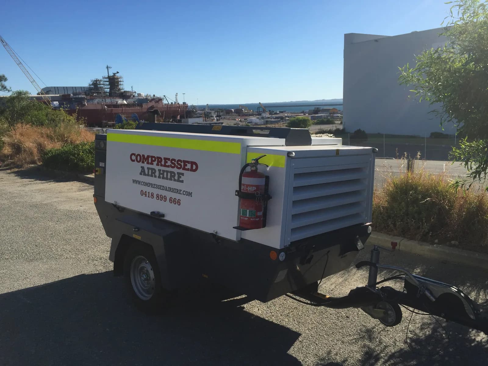 340CFM High Pressure Trailer Compressor