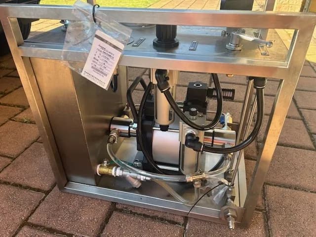 Test pump connections detail